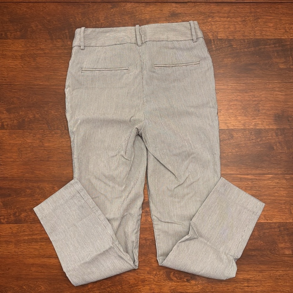 Gray Striped Pants - Picture 3 of 3